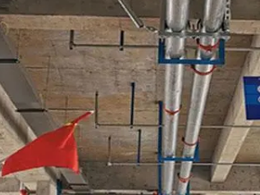 广安管廊支架的安装方法